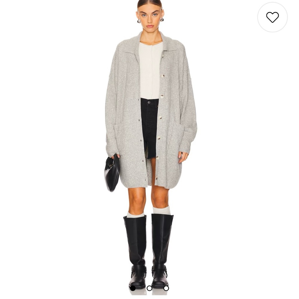 Free People Emmy Cardi in Sandstorm Heather